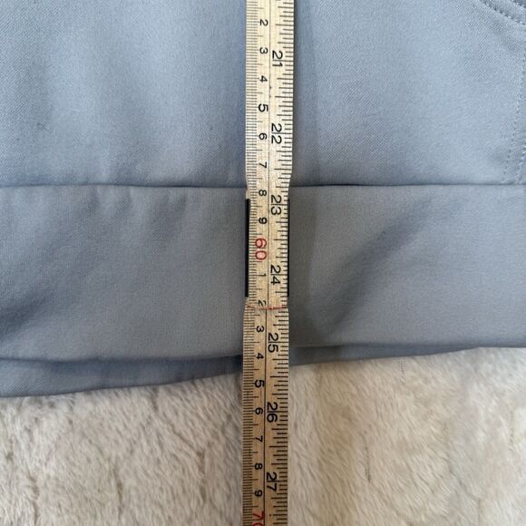 North Face Gray Gold‎ Hoodie Pullover Sweatshirt Pockets Sz L Please Read - Picture 6 of 14